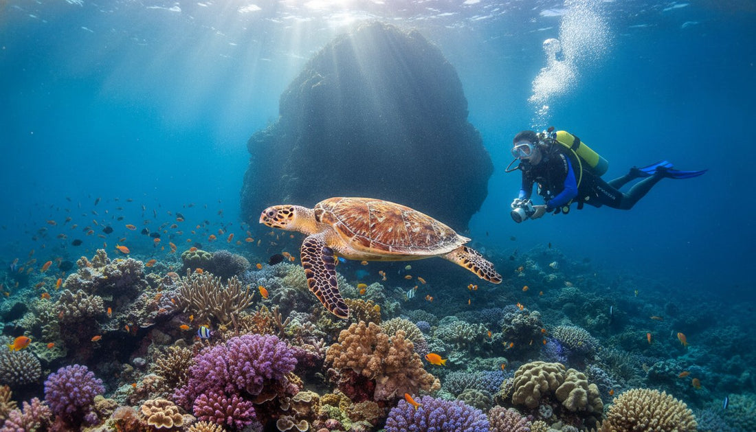 Diving with Turtles in Phuket: A Guide to Thailand’s Best Underwater Encounters