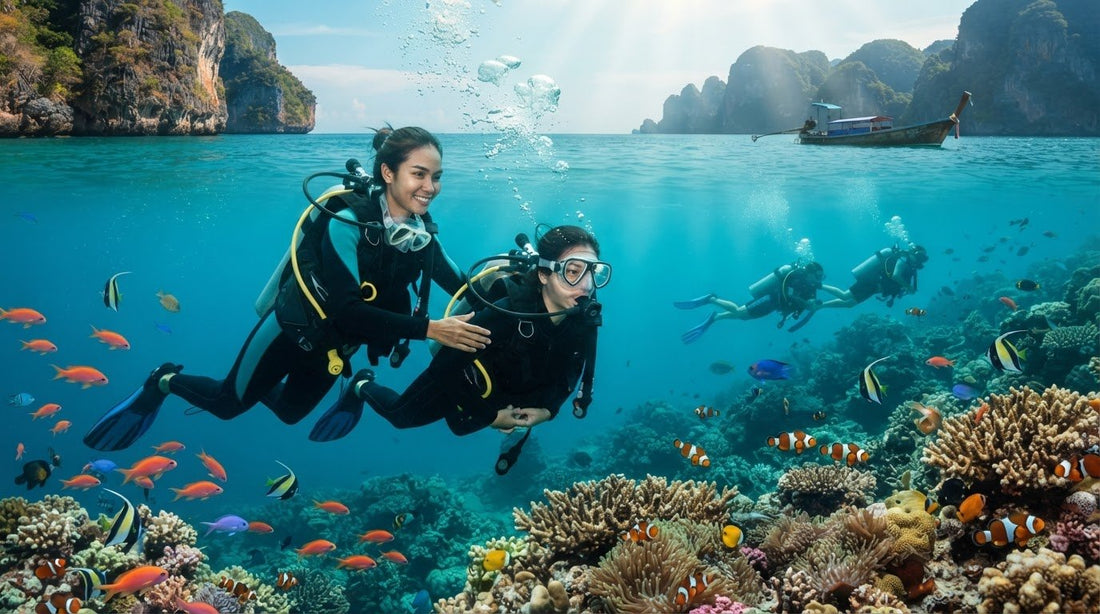 Scuba Diving in Thailand: Compare Courses, Try Dives and Guided Experiences